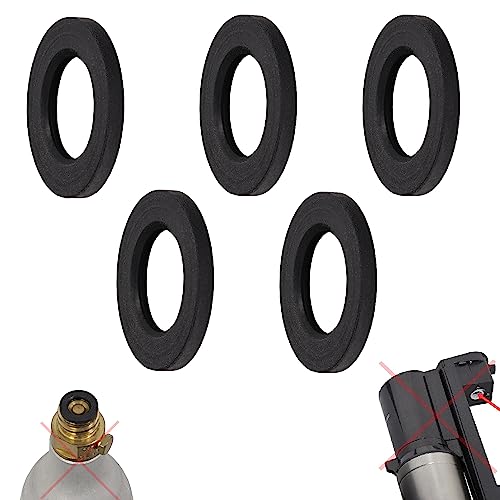 5 Guarnizioni Di Ricambio Per Bombole C02, Compatibili Con Brita Sodastream Cystal Sodaclub Wassermaxx Mysodapop Spudelino E Molti Altri Di Snapworld
