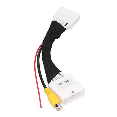 Mumisuto Cavo Video Rca Per Telecamera Di Backup, Cavo Di Collegamento Per Telecamera Di Parcheggio Retromarcia A 24 Pin Cablaggio Adattatore Per Rena