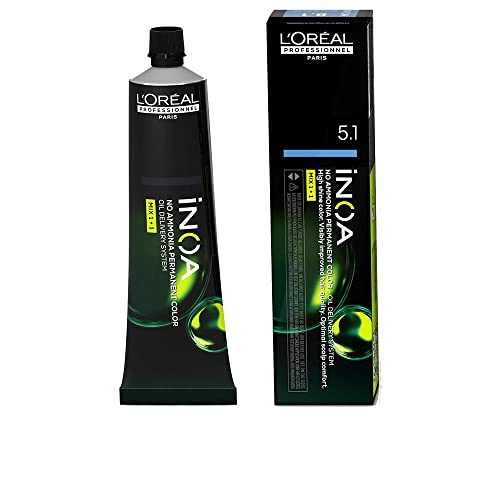 Colore Inoa 5.1 Castano Chiaro Cenere 60 Gr, Loreal