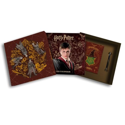 2025 Calendar Harry Potter Calendar, A5 Diary And Pen Gift Box Set Official Product: Original Danilo-Collectors Gift Box Set [Kalendar]
