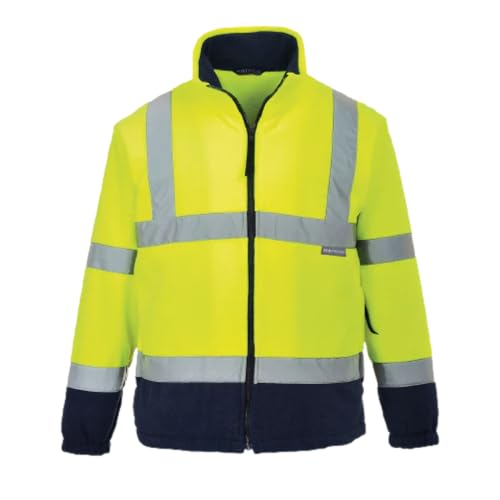 Portwest F301Ynrxxxl Pile Ad Alta Visibilità, Giallo/Blu, Xxxl