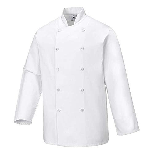 Sussex Chef Jacket, Colorwhite Talla 3 Xl