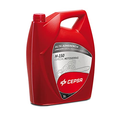 Lubricante Especial Motosierras H-150 Lata 5L. Cepsa