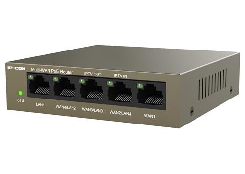 Ip-Com 828235 Router Poe 5 Porte Gestito Da Cloud, M20-Poe Oro
