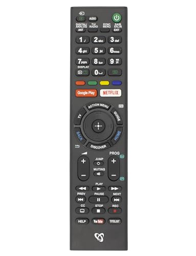 Sbox 502202 Telecomando Per Sony Smart Tv Nero