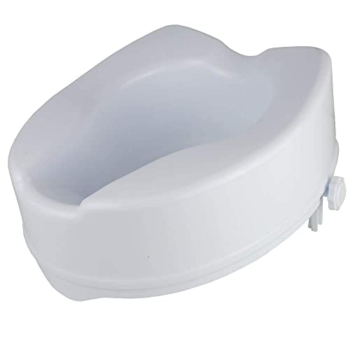 Rialzo Per Wc, Alzawater, Alza Wc Regolabile, Senza Coperchio, 15 Cm