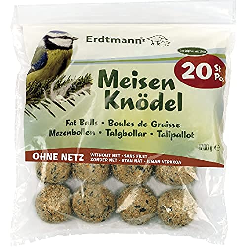 Erdtmanns - Meisenknödel Ohne Netz Für Wildvögel, 20 Stück