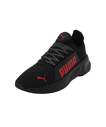 Puma Softride Premier Slip-On, Scarpe Per Jogging Su Strada Uomo, Nero Per Tutti I Tempi Rosso Freddo Grigio Scuro, 42.5 Eu
