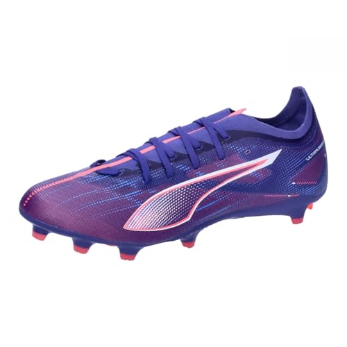 Puma Ultra 5 Match Fg/Ag, Soccer Shoe Unisex - Adulto, Lapis Lazuli Puma White Sunset Glow, 44 Eu