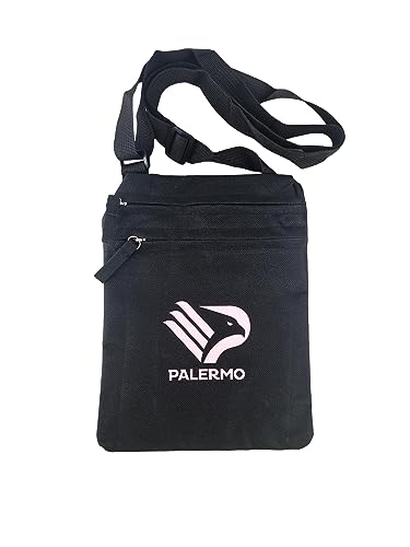 Acube Tracolla Piatta Palermo Calcio Nero Nero Unica