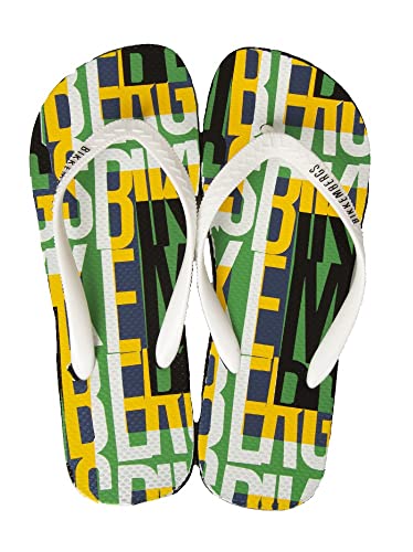 Bikkembergs Infradito Uomo Mare O Piscina Con Laccio Logato Articolo Bkk2Msr04 Serie: Colored, Green Green, 43
