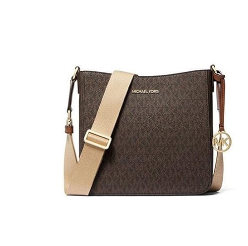 Michael Kors Borsa A Tracolla Piccola In Pelle, Marrone, Small
