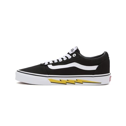 Vans Ward, Scarpe Da Ginnastica Unisex - Bambini E Ragazzi, Variety Sidewall Black, 38 Eu