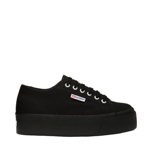 Superga Scarpe Da Ginnastica Da Donna 2790 Acotw, Nero E Bianco, 42 Eu