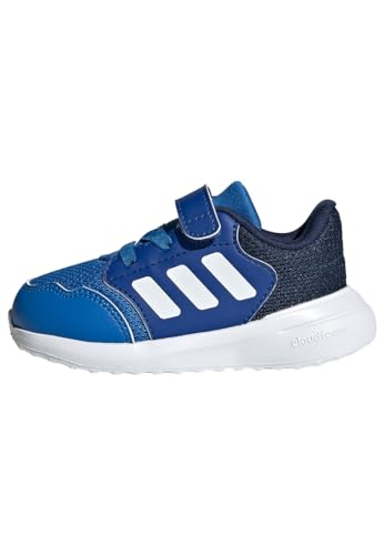 Adidas Tensaur Run 3.0 Shoes Infants, Scarpe Basse Non Da Calcio Unisex-Bambini, Bright Royal/Cloud White/Dark Blue, 24 Eu