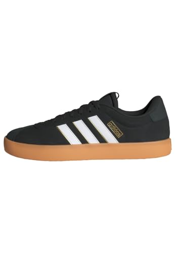 Adidas Vl Court 3.0 Shoes, Scarpe Da Ginnastica Uomo, Core Black Cloud White Victory Red, 44 Eu