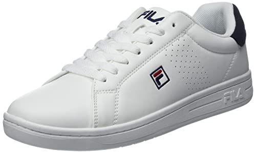 Fila Crosscourt 2 F Low, Scarpe Da Ginnastica Basse Uomo, Bianco (White-Dress Blues), 43 Eu