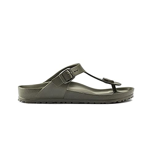 Birkenstock Gizeh Khaki, Eva, Infradito Unisex-Adulto, Cachi, 42 Eu