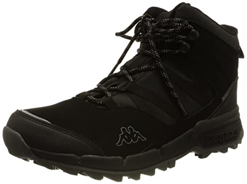 Kappa, Winter Boots,Trekking Shoes Uomo, Black, 41 Eu