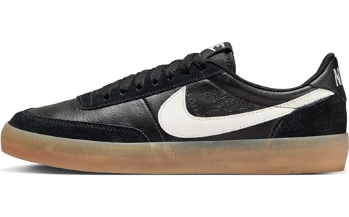Nike Killshot 2, Sneaker Donna, Black/Sail-Gum Yellow, 38.5 Eu