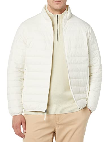 Amazon Essentials Piumino Leggero Impermeabile Pieghevole (Disponibile In Taglie Extra Forti) Uomo, Beige Chiaro, Xs