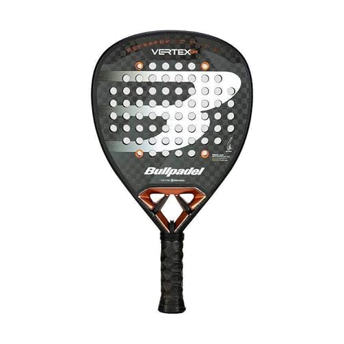 Bullpadel Vertex 04 25 Incordata: No 370G Racchette Da Padel Racchette Da Padel Grigio Scuro - Arancione