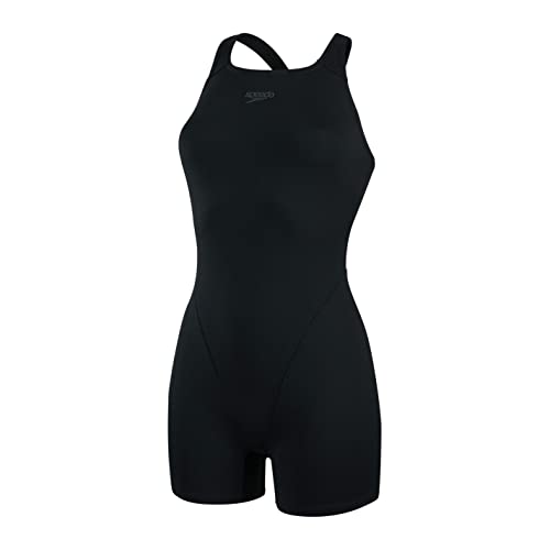 Speedo Donna Eco Endurance+ Swimming L Costume Intero, Nero, 28