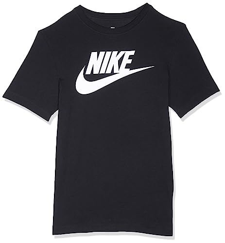 Nike Tee Icon Futura, Maglietta Uomo, Nero (Black/White), S
