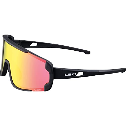 Leki Occhiali Da Sole Storm Magnetic, Black-Rainbow-Sulfur Yellow