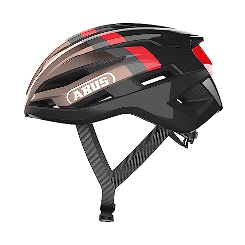 Abus, Casco Per Bici Da Corsa Abus Stormchaser, Casco Da Bici Leggero E Confortevole Per Ciclismo Professionale Da Uomo E Donna, Rame, Taglia L