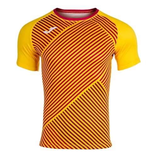 Joma Maglia Haka Ii, Unisex - Adulto, Rosso Giallo, Xl