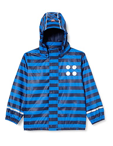 Lego Wear Lego Jonathan 102 Giacca Impermeabile, Bambino, Dark Navy, 134