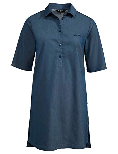 Vaude Cyclist Kleid, Abito Da Donna, Mare Baltico, 38