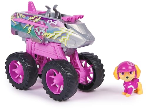 Paw Patrol: Rescue Wheels, Jet Di Skye, Veicolo Giocattolo Con Trasformazione In Jet E Action Figure Collezionabile, Giocattoli Per Bambini E Bambine