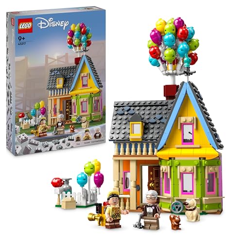 Lego Disney E Pixar Casa Di “Up”, Modellino Da Costruire Con Palloncini E Figure Di Carl, Russell E Dug, Giochi Per Bambini E Bambine Da 9 Anni, Idea