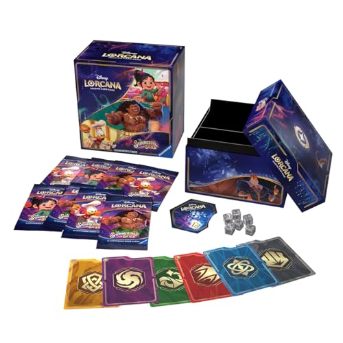 Ravensburger Disney Lorcana Tcg: Shimmering Skies Illumineer'S Trove Per Bambini Dagli 8 Anni In Su