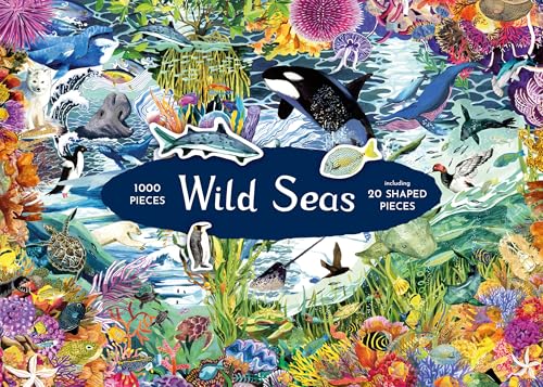 Wild Seas Jigsaw: Stories Of Nature'S Greatest Comebacks: 1000 Piece Jigsaw With 20 Shaped Pieces