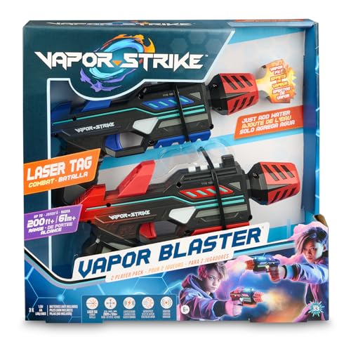 Vapor Strike Vapor Blasters 2 Player Pack, Luci, Suoni Ed Effetti Vapore, Laser Tag Style Battle (Set Di 2 Blaster)