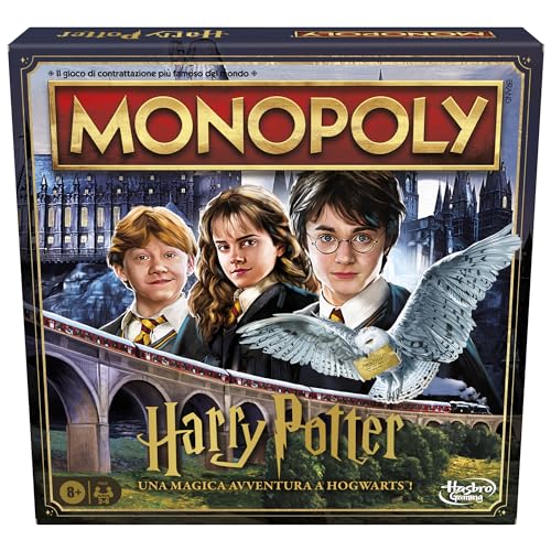 Gioco Da Tavolo Monopoly Edizione Harry Potter - Versione Italiana