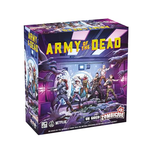 Asmodee: Zombicide Army Of The Dead, Gioco Da Tavolo, 14+ Anni, 1-6 Giocatori, Edizione In Italiano