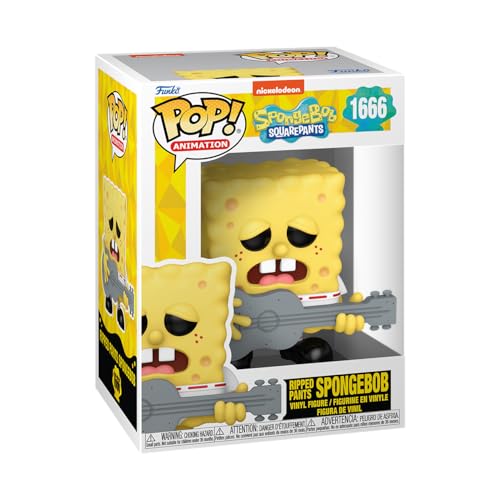 Funko Pop! Tv: Sbs 25Th - Spongebob Squarepants - Sb With Guitar - Figura In Vinile Da Collezione - Idea Regalo - Merchandising Ufficiale - Giocattoli