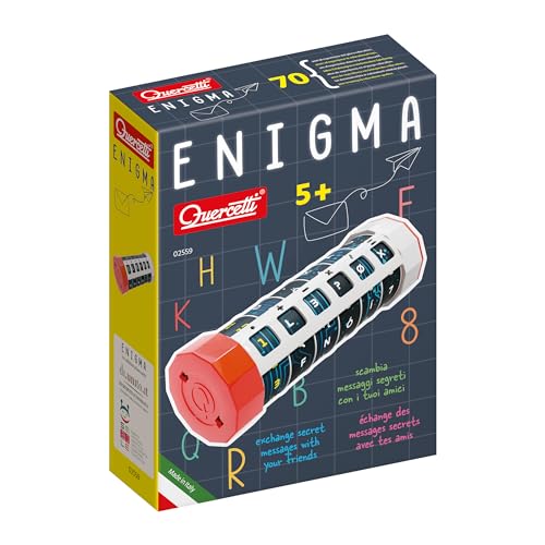 Quercetti 2559 Enigma, Gioco Di Strategia, Multicolore, 16, Nuova Versione