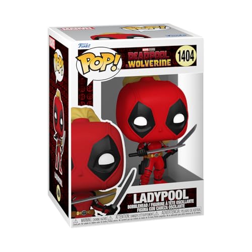 Funko Pop! Marvel: Deadpool & Wolverine - Ladypool - Figura In Vinile Da Collezione - Idea Regalo - Merchandising Ufficiale - Giocattoli Per Bambini E
