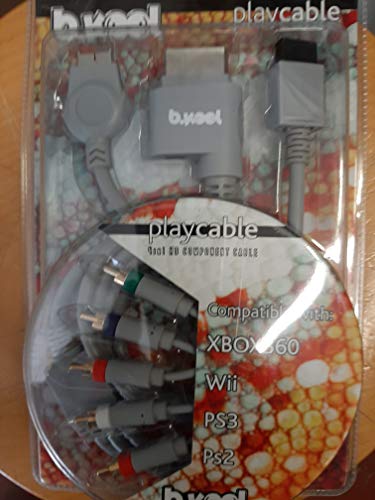 X360 Wii Ps3 Ps2 Playcable 4In1 Bkool