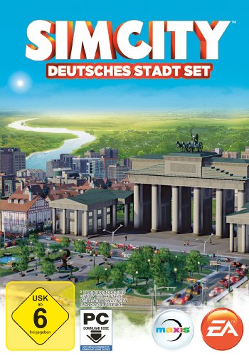 Simcity: Deutsches Stadt-Set (Add-On) [Download-Code, Kein Datenträger Enthalten] [Edizione: Germania]