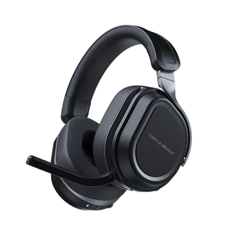 Turtle Beach Recon 700 Nero Playstation Cuffie Da Gioco Wireless W/ 80Hr Batteria, Altoparlanti Da 60Mm, Doppi Trasmettitori & Bluetooth Per Ps5, Ps4,