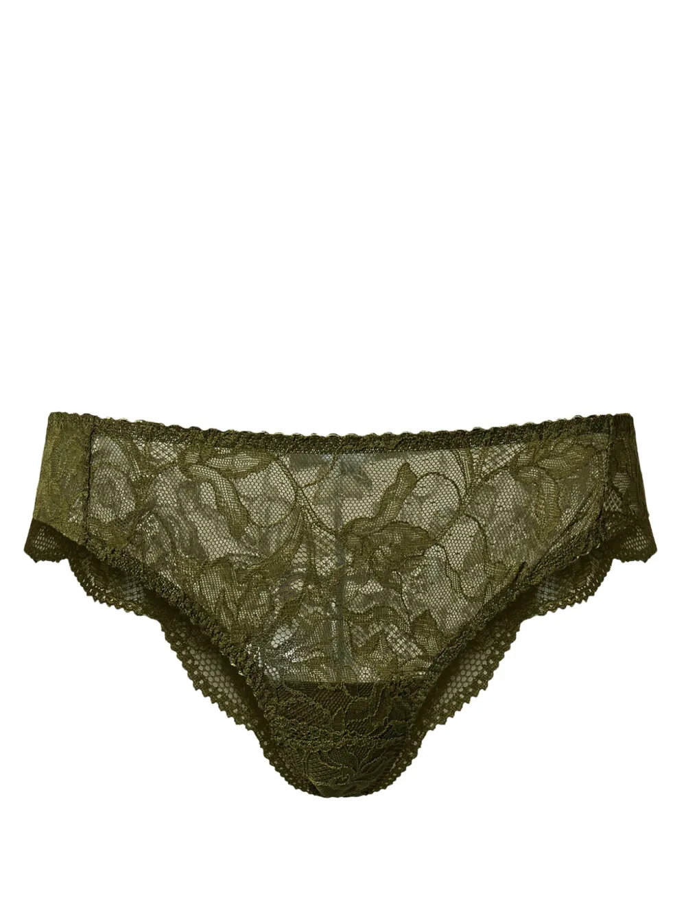 TWINSET Lace Brazilian briefs - Verde