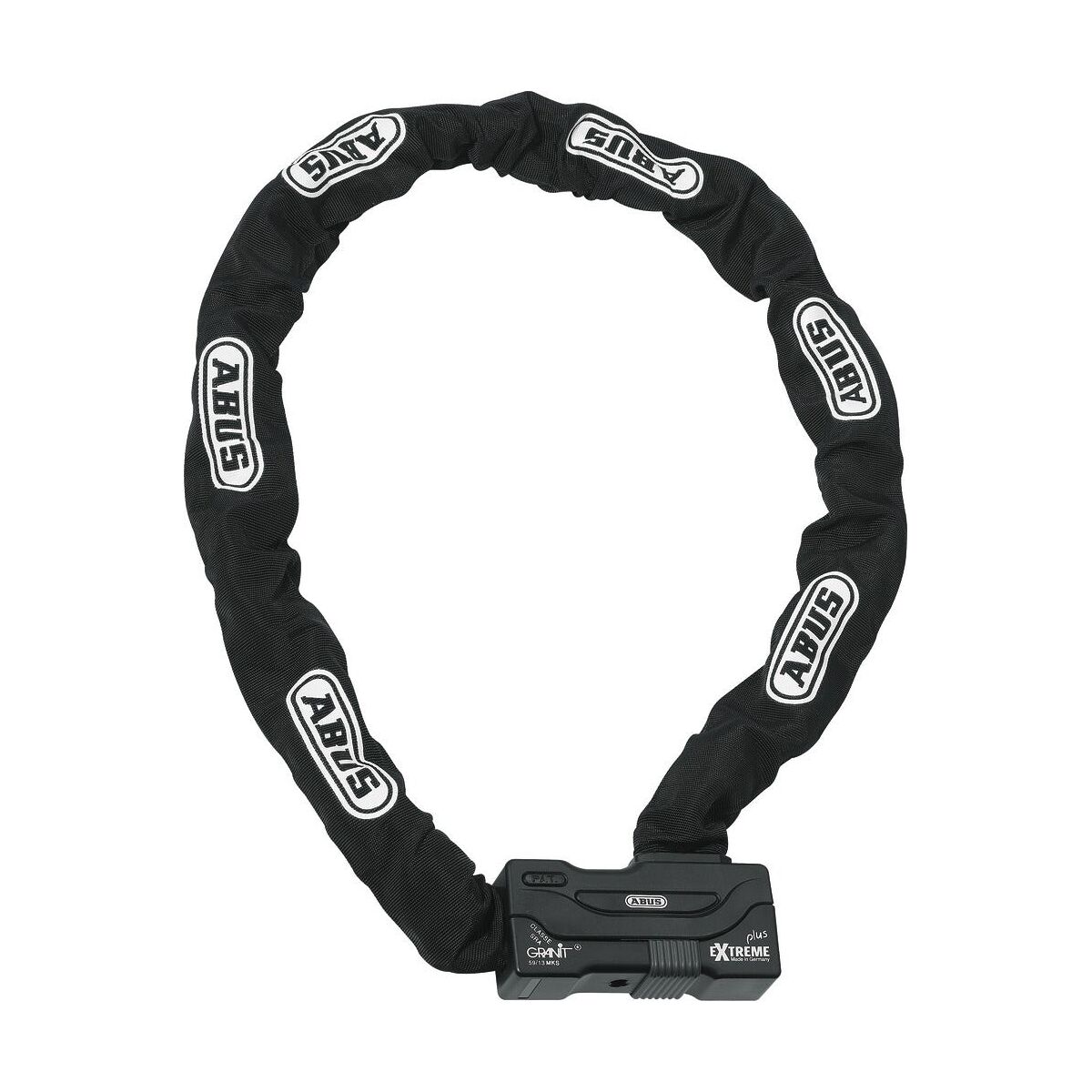 Mc-Lås Abus Granit Extreme X-Plus 59 Med Kätting - 140 Cm