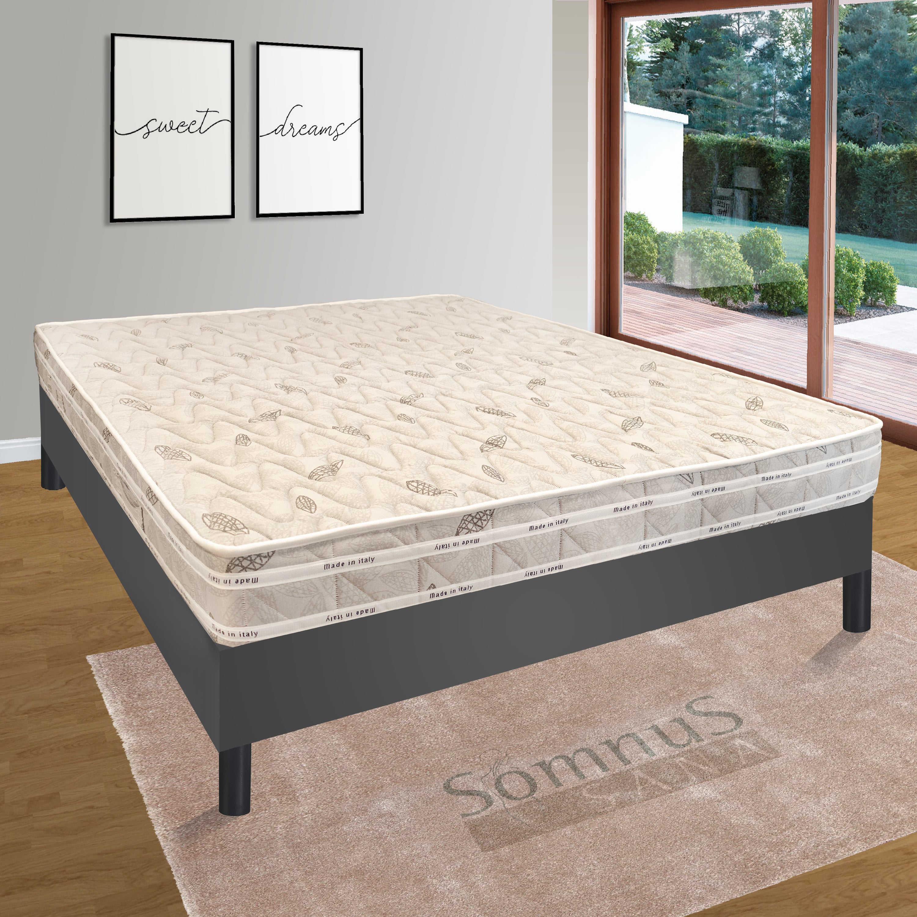 Materasso matrimoniale misura personalizzata ortopedico contro mal di schiena waterfoam 150x190 extra comfort offerta