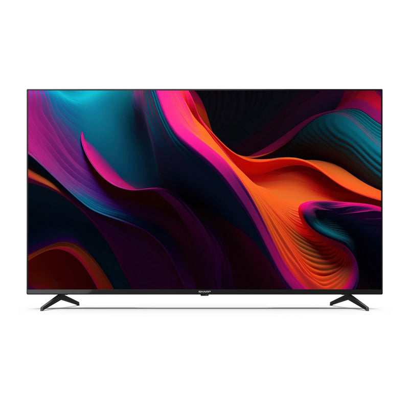 Sharp 50gl4060e - 50 google tv led 4k - frameless - tv sat certificato - hdr - audio harman kardon - black - it
